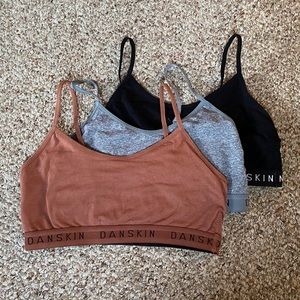 3 Danskin Bras - Size Medium